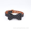 Fashionable Adjustable Dot Printing Bow Tie Dog Collar